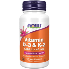 OEM NOW Now d3+k2 vitamin kapszula 120 db vitamin és táplálékkiegészítő