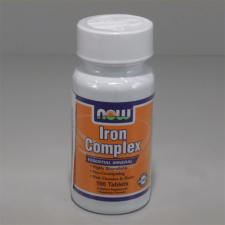 OEM NOW Now iron complex tabletta 100 db vitamin és táplálékkiegészítő