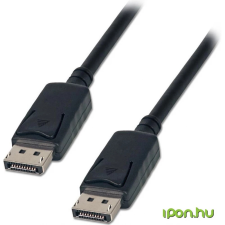 OEM OEM WENT51873 Displayport M/M video jelkábel 2m fekete kábel és adapter