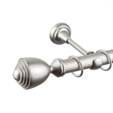 OEM Pluton 25/19 egyszerű galéria, fém, ezüst - 400 cm karnis, függönyrúd