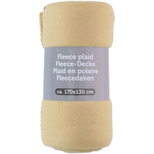OEM Polár takaró 170x130 (sárga) lakástextília