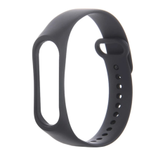 OEM Pótszíj (egyedi méret. szilikon) FEKETE okosóra kellék