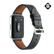 OEM Pótszíj (egyedi méret. valódi bőr) FEKETE okosóra kellék