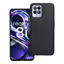 OEM Realme 8i szilikon tok, telefon tok, hátlaptok, matt, fekete tok és táska
