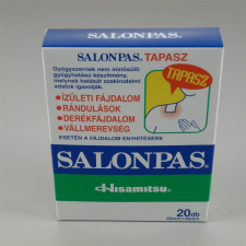 OEM Salonpas tapasz 20 db vitamin és táplálékkiegészítő