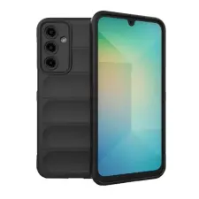 OEM Samsung A16 4G GIGAPACK Szilikon telefonvédő ütésállóság, 3D, FEKETE tok és táska