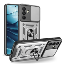 OEM Samsung A26 5G GIGAPACK Defender szilikon telefonvédő ütésállóság, kameravédő, EZÜST tok és táska