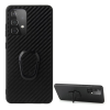 OEM Samsung A52s 5G GIGAPACK Szilikon telefonvédő ütésállóság, karbon minta, FEKETE