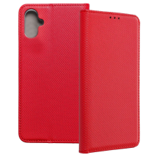 OEM Samsung Galaxy A07 könyvtok, fliptok, telefon tok, mágneszáras, bankkártyatartós, piros tok és táska