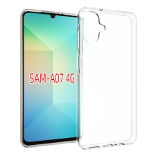 OEM Samsung Galaxy A07 szilikon tok, hátlaptok, telefon tok, vékony, átlátszó, 1mm tok és táska