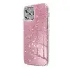 OEM Samsung Galaxy A15 4G/5G szilikon tok, csillámos, hátlap tok, SM-A145, SM-A146, pink