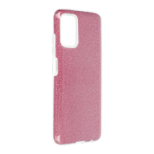 OEM Samsung Galaxy A25 szilikon tok, csillámos, hátlap tok, pink, SM-A256, Shining tok és táska