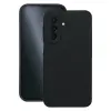 OEM Samsung Galaxy A27 5G szilikon tok, hátlaptok, telefon tok, velúr belsővel, matt, fekete, Silicon