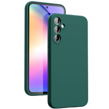 OEM Samsung Galaxy A35 5G szilikon tok, hátlaptok, telefon tok, matt, zöld tok és táska