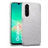 OEM Samsung Galaxy A50 Glitter szilikon csillogó tok ezüst