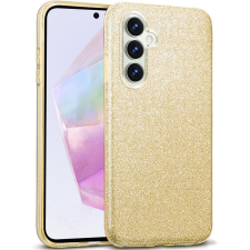 OEM Samsung Galaxy A56 5G szilikon tok, hátlaptok, telefon tok, csillámos, arany, Glitter tok és táska