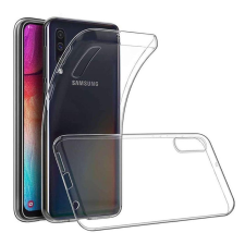 OEM Samsung Galaxy A70 szilikon tok, hátlaptok, telefon tok, vékony, átlátszó, 0.5mm tok és táska