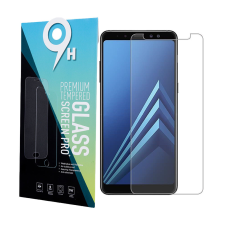 OEM Samsung Galaxy A8 2018 üvegfólia, tempered glass, előlapi, edzett, 9H, 0.3mm mobiltelefon kellék