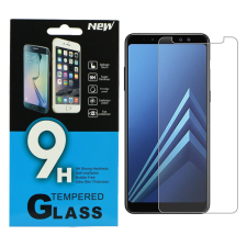 OEM Samsung Galaxy A8 2018 üvegfólia, tempered glass, előlapi, edzett, kijelzővédő mobiltelefon kellék