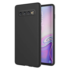 OEM Samsung Galaxy S10 Plus szilikon tok, hátlaptok, telefon tok, matt, fekete tok és táska