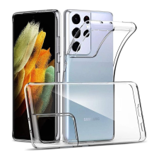 OEM Samsung Galaxy S21 Ultra 5G szilikon tok, hátlaptok, telefon tok, vékony, átlátszó, 0.5mm tok és táska