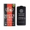 OEM Samsung Galaxy S26 Plus 5G matt 6D üvegfólia – teljes kijelzős, ujjlenyomat-olvasó kompatibilis, fekete keretes, 9H edzett (anti-glare)