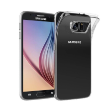 OEM Samsung Galaxy S6 szilikon tok, hátlaptok, telefon tok, vékony, átlátszó, 0.5mm tok és táska
