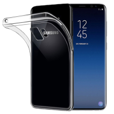 OEM Samsung Galaxy S9 szilikon tok, hátlaptok, telefon tok, vékony, átlátszó, 1mm tok és táska