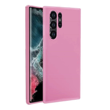OEM Samsung S23 Ultra GIGAPACK Szilikon telefonvédő matt RÓZSASZÍN tok és táska