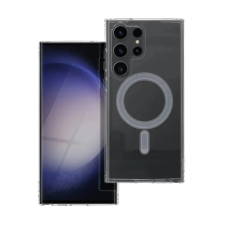 OEM Samsung S23 Ultra GIGAPACK szilikon telefonvédő ütésállóság, MagSafe, ÁTLÁTSZÓ tok és táska