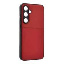 OEM Samsung S24 FE GIGAPACK Szilikon telefonvédő ütésállóság, csíkos, PIROS tok és táska