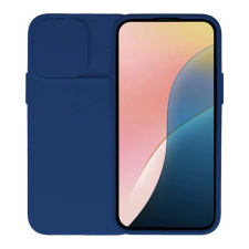 OEM Samsung S25 GIGAPACK Szilikon telefonvédő matt, kameravédő, SÖTÉTKÉK tok és táska