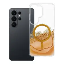 OEM Samsung S26 Ultra MagSafe kompatibilis Golden tok arany tok és táska
