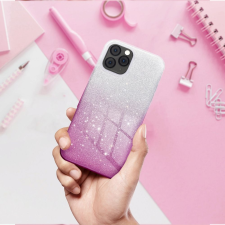 OEM SHINING tok Samsung Galaxy A06 5G - rózsaszín-ezüst színű tok és táska