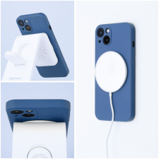 OEM SILICONE MAG COVER MagSafe-kompatibilis tok iPhone 17 Pro - kék tok és táska