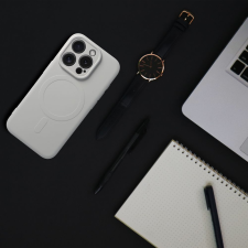 OEM SILICONE MAG COVER MagSafe-kompatibilis tok Samsung Galaxy A54 5G - titánszürke tok és táska