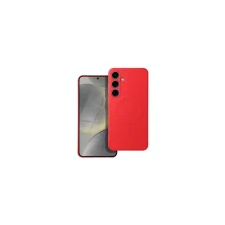 OEM SILICONE MAG COVER MagSafe-kompatibilis tok Samsung Galaxy S25 Ultra - piros tok és táska