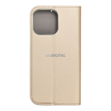 OEM Smart case flipes tok IPHONE 14 PRO MAX ( 6.7 ) arany tok és táska
