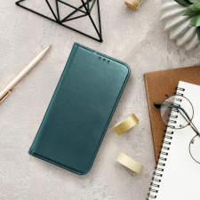OEM SMART MAGNETO kinyitható tok Motorola Moto G15 - sötétzöld tok és táska