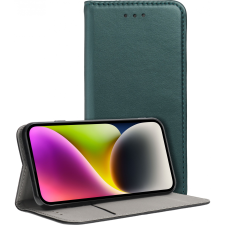 OEM Smart Magneto Könyv Tok iPhone 14 Pro Sötétzöld (5903396161865) tok és táska