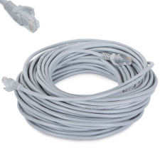 OEM Sodrott érpárú ethernet lan cat5e rj45 hálózati kábel 20m kábel és adapter