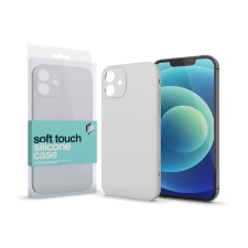 OEM Soft Touch szilikon tok Slim Apple iPhone 15 Pro Max törtfehér tok és táska