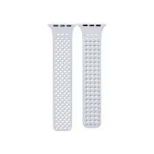 OEM Spike Apple Watch szilikon szíj 49/45/44/42mm felhőszürke okosóra kellék