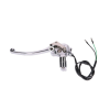 OEM Standard Fékarmatúra bal oldali fékkar krómozott, M10-es tükörrögzítővel a GY6 Grand Retro-hoz (25mm kormányátmérő)