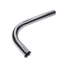 OEM Standard Kipufogócső króm 28mm Simson Schwalbe KR51/1 számára egyéb motorkerékpár alkatrész