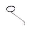 OEM Standard Tükör bal oldali retro look kerek 90mm, M8 a Simson S50, S51, S70, SR50, SR80, KR51/2, KR50 Schwalbe gumikhoz.