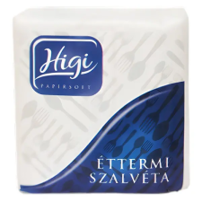 OEM Szalvéta HIGI éttermi-gastro fehér papírárú, csomagoló és tárolóeszköz