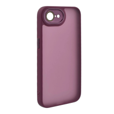 OEM Szilikon telefonvédő (ütésállóság. akril hátlap. kameravédő) LILA tok és táska