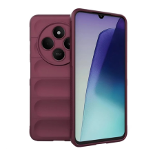 OEM Szilikon telefonvédő (ütésállóság. kameravédő. 3D) BORDÓ tok és táska