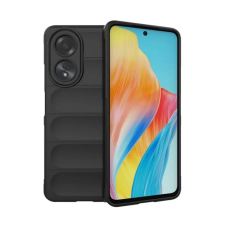 OEM Szilikon telefonvédő (ütésállóság. kameravédő. 3D) FEKETE tok és táska